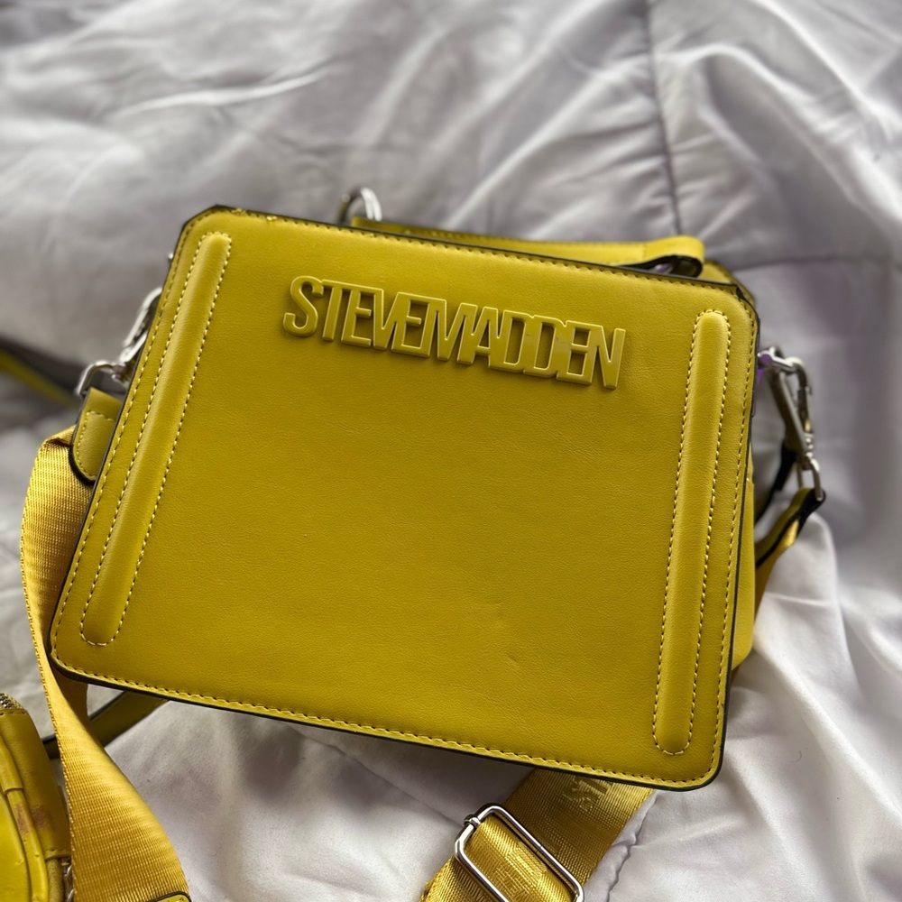 Steve Madden Vibrant Yellow Crossbody Bag